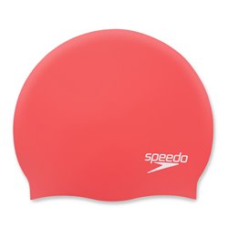 MOULDED SIL CAP RED - SPEEDO