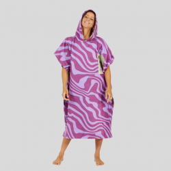 PONCHO TECH POCKET CRAZY WAVES