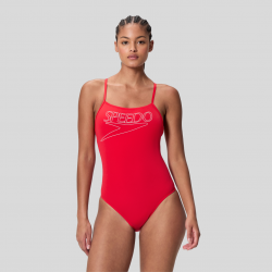 MAILLOT FEMME LOGO ROUGE BLANC