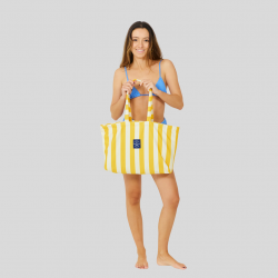 SAC DE PLAGE JAUNE