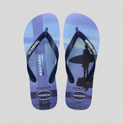 TONGS SURFER BLEU LAVANDE